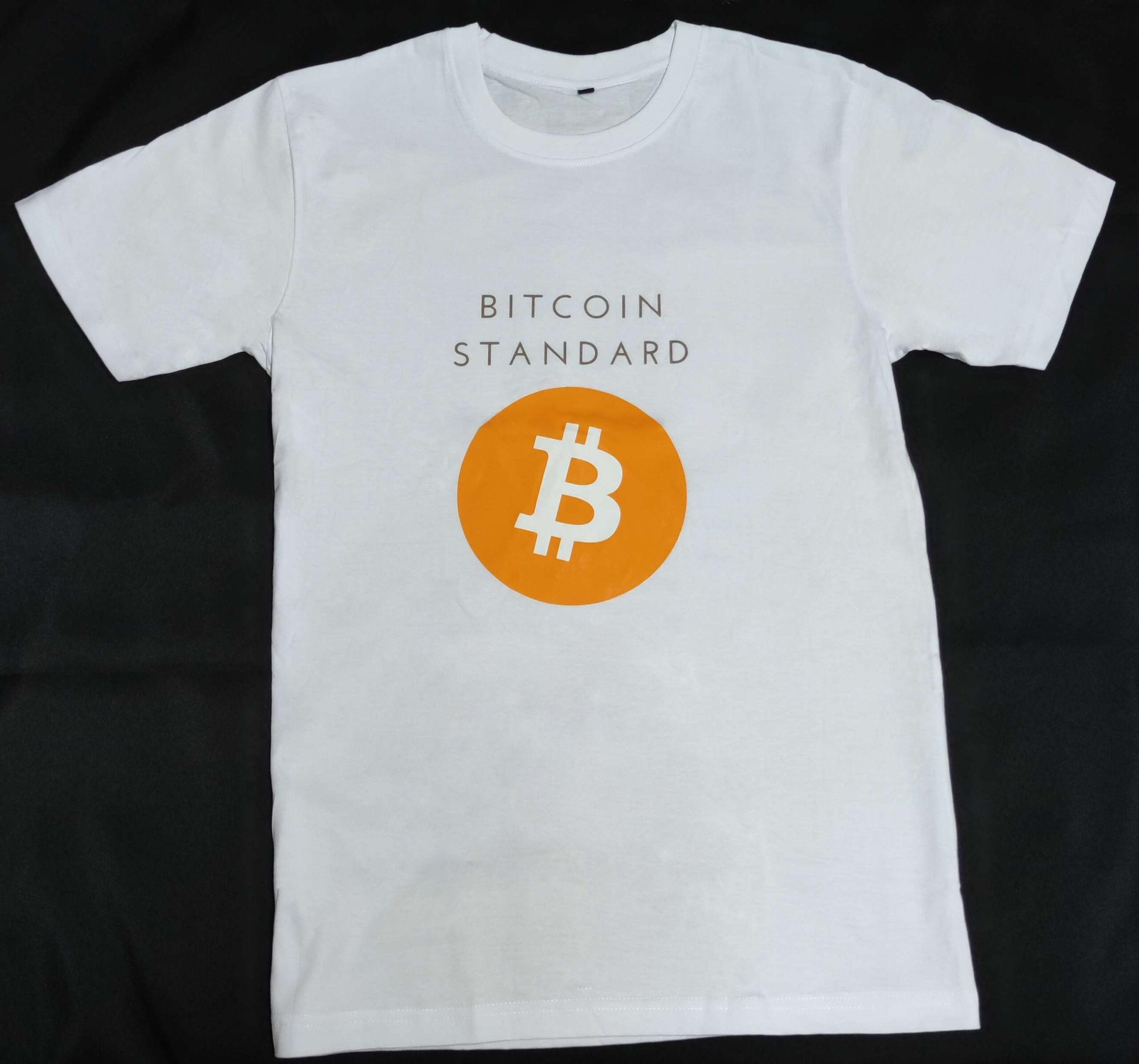 T-Shirt Bitcoin Standard - Right Shift